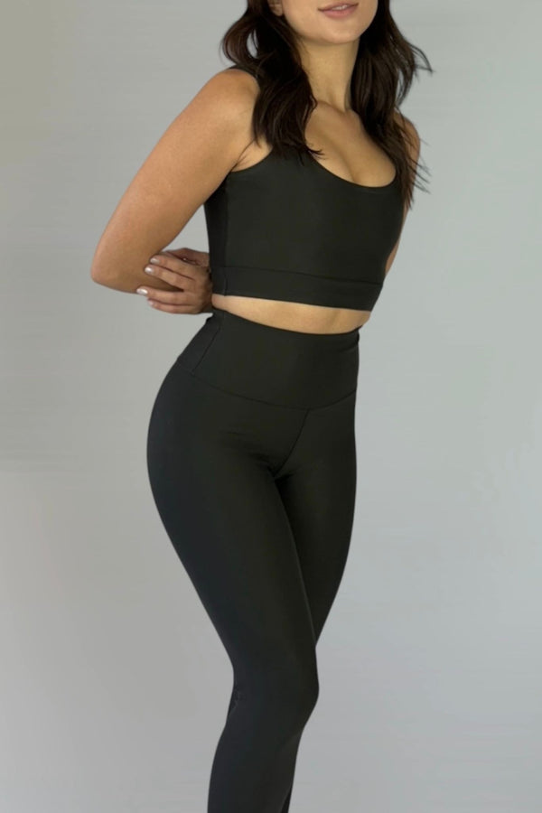 Conjunto de Top e Calça Preto - Confort