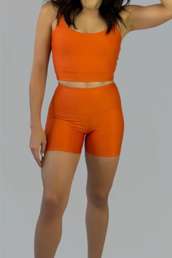 Conjunto de Top e Short Laranja - Confort