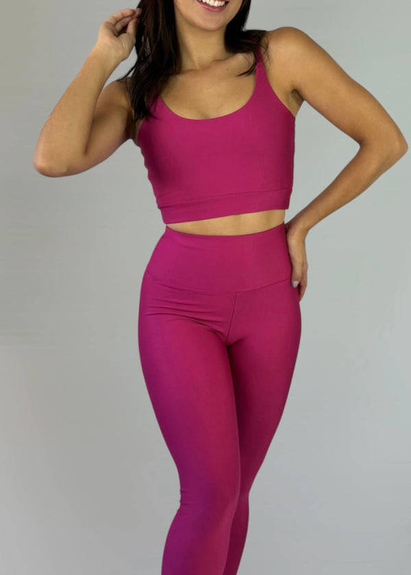 Conjunto de Top e Calça Pink - Confort